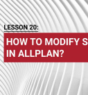 Lesson 20: How to modify stair in Allplan?