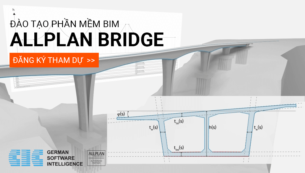 phần mềm BIM Allplan Bridge