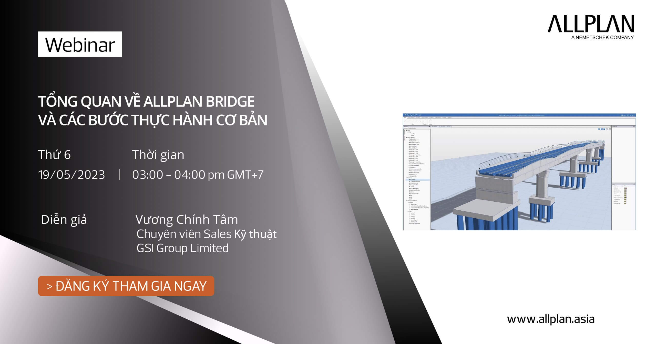 allplan bridge; thực hành cơ bản với allplan bridge; tổng quan về allplan bridge; cách sử dụng allplan bridge; cách dùng allplan bridge